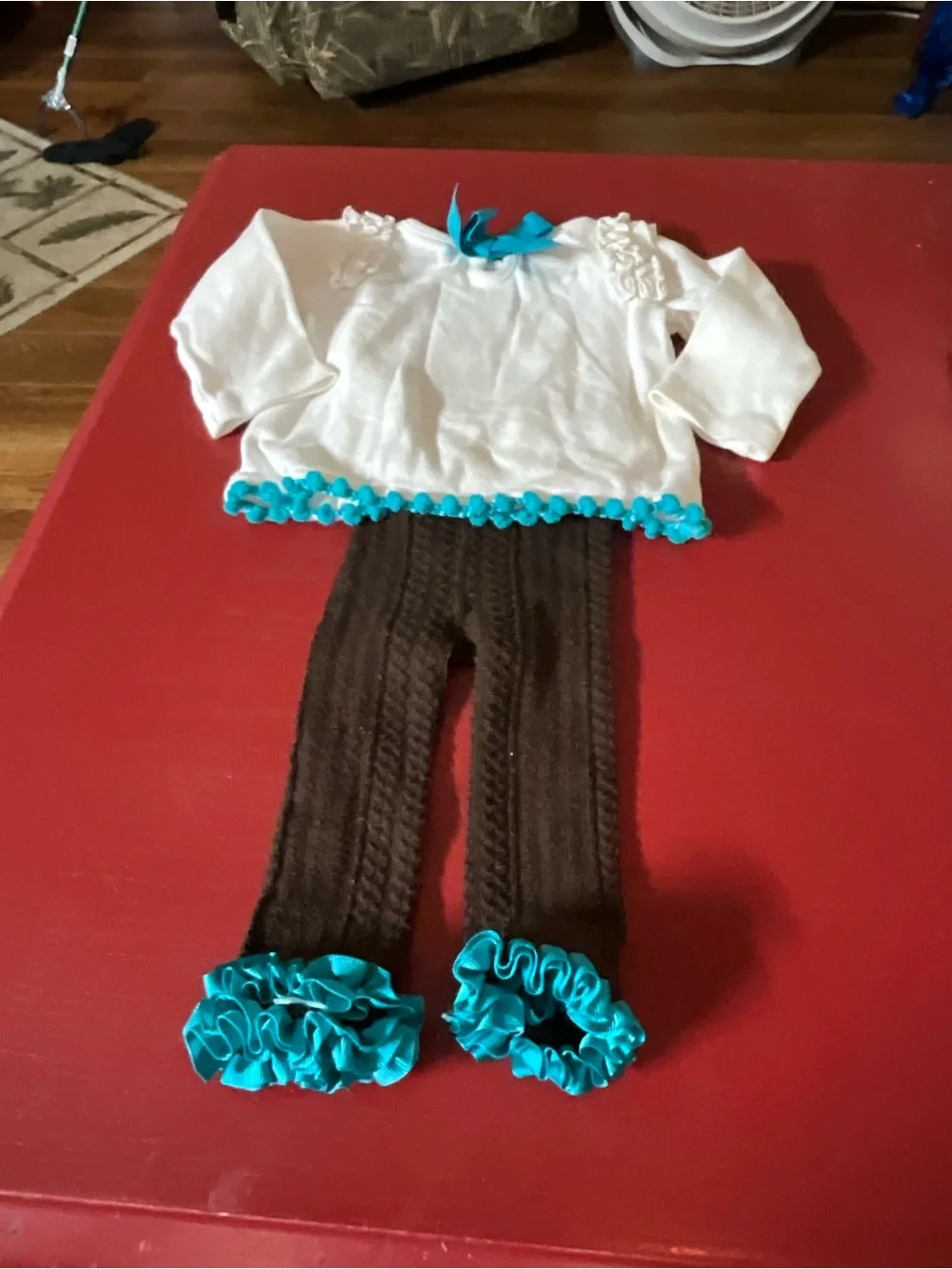 MUDPIE 6/9 month Thanksgiving outfit